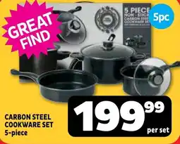 Usave CARBON STEEL COOKWARE SET offer