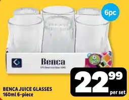 Usave Benca Juice Glasses offer