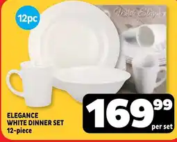 Usave Elegance White Dinner Set offer