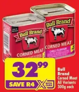 Shoprite Bull Brand Corned Meat offer