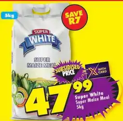 Shoprite Super White Super Maize Meal offer
