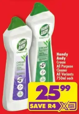 Shoprite Handy Andy Cream All Purpose Cleaner offer