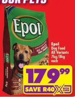 Shoprite Epol Dog Food offer