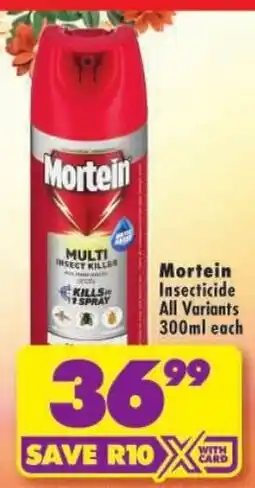 Shoprite Mortein Insecticide offer