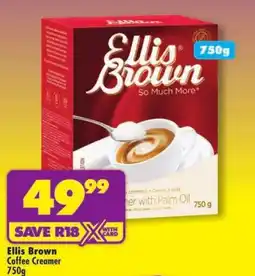 Shoprite Ellis Brown Coffee Creamer offer