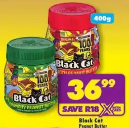 Shoprite Black Cat Peanut Butter offer
