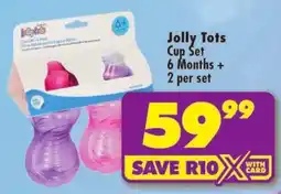 Shoprite Jolly Tots Cup Set offer