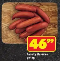 Shoprite Country Russians offer