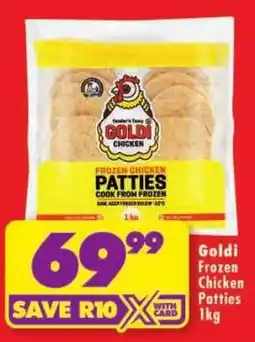 Shoprite Goldi Frozen Chicken Patties offer