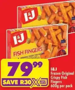 Shoprite I&J Fish Fingers offer