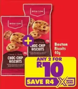 Shoprite Boston Choc-Chip Biscuits offer