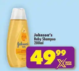 Shoprite Johnson's Baby Shampoo offer