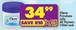 Shoprite Clere Petroleum Jelly offer