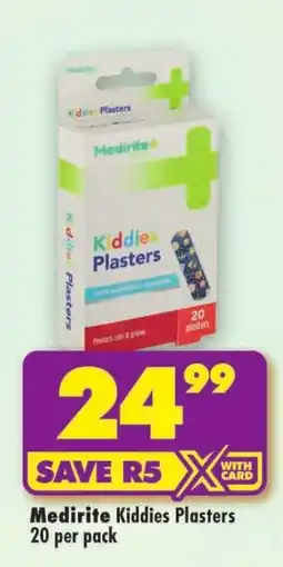 Shoprite Medirite Kiddies Plasters offer