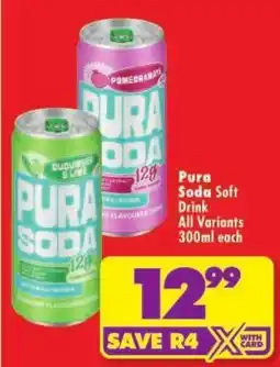 Shoprite Pura Soda Soft Drink offer