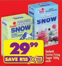 Shoprite Selati Castor/Icing Sugar offer