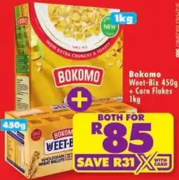 Shoprite Bokomo Weet-Bix + Corn Flakes offer
