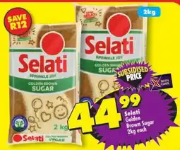 Shoprite Selati Golden Brown Sugar offer