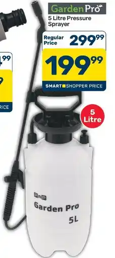 Pick n Pay Hypermarket Garden Pro 5 Litre Pressure Sprayer offer