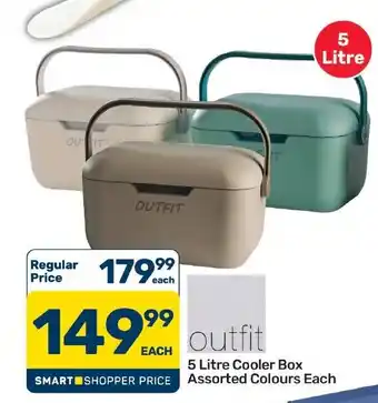 Outfit 5 Litre Cooler Box Assorted