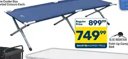 Pick n Pay Hypermarket BLUE MOUNTAIN Fold-Up Camp Bed offer