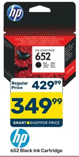 Pick n Pay Hypermarket hp 652 Black Ink Cartridge offer