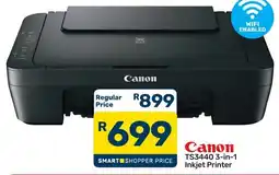 Pick n Pay Hypermarket Canon TS3440 3-in-1 Inkjet Printer offer