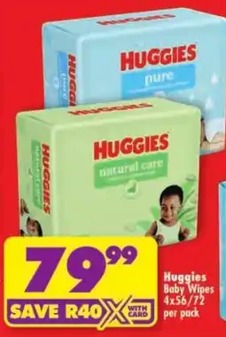 Shoprite Huggies Baby Wipes offer