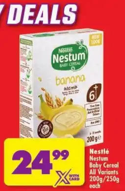 Shoprite Nestlé Nestum Baby Cereal offer