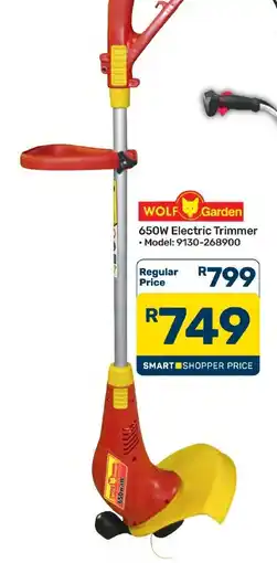 Pick n Pay Hypermarket WOLF Garden 650W Electric Trimmer offer