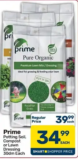 Pick n Pay Hypermarket Prime Potting Soil, Compost or Lawn Dressing offer