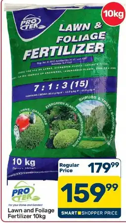 Pick n Pay Hypermarket Protek Lawn and Foilage Fertilizer offer