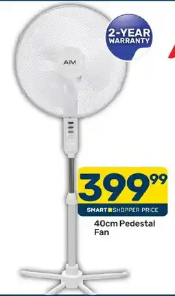 Pick n Pay Hypermarket AIM 40cm Pedestal Fan offer