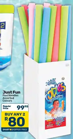 Pick n Pay Hypermarket Just Fun Pool Noodles Assorted offer