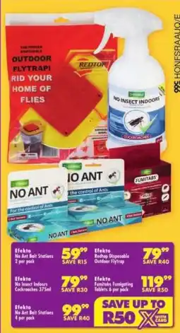 Shoprite Efketo No Ant Bait Stations offer