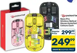 Pick n Pay Hypermarket Packard Bell Neon Pro Wireless Optical Mouse Assorted offer