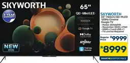 Pick n Pay Hypermarket SKYWORTH 65" QD-Mini LED offer