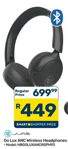 Pick n Pay Hypermarket JLAB Go Lux ANC Wireless Headphones offer