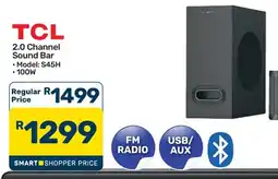 Pick n Pay Hypermarket TCL 2.0 Channel Sound Bar offer