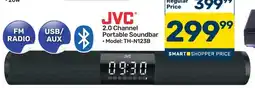 Pick n Pay Hypermarket JVC 2.0 Channel Portable Soundbar offer