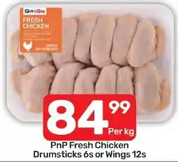 Pick n Pay Hypermarket PnP Fresh Chicken Drumsticks or Wings offer