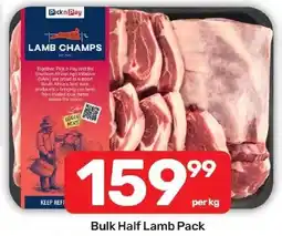 Pick n Pay Hypermarket Lamb Champs offer