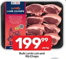 Pick n Pay Hypermarket Lamb Champs Bulk Lamb Loin and Rib Chops offer