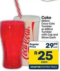 Pick n Pay Hypermarket Coke Coca-Cola Tumbler offer
