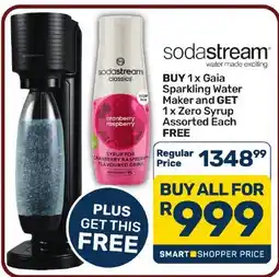 Pick n Pay Hypermarket sodastream Gaia Sparkling Water Maker offer