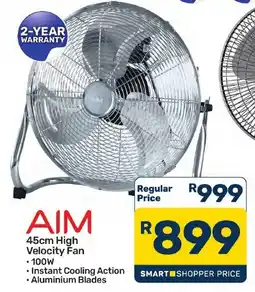 Pick n Pay Hypermarket AIM 45cm High Velocity Fan offer