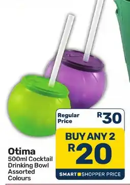 Pick n Pay Hypermarket Otima 500ml Cocktail Drinking Bowl Assorted offer