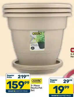 Pick n Pay Hypermarket ADDIS 3-Piece Mocha Pot Set offer