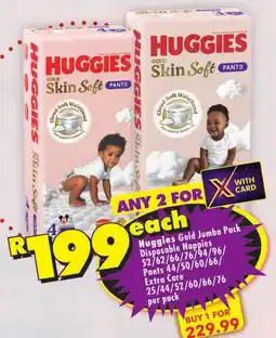 Shoprite Huggies Gold Skin Soft Pants offer