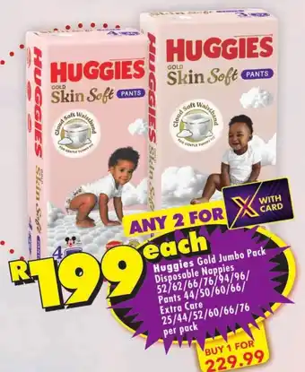 Huggies Gold Skin Soft Pants